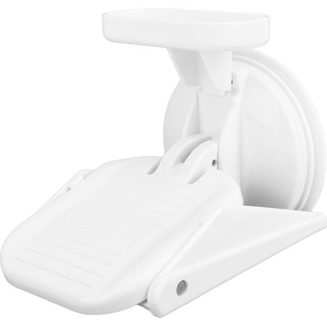 Shower Foot Rest Pedicure Foot Rest Shaving Stool Non Slip Shower Pedal with Suction Cup For Shaving Legs (1/5)