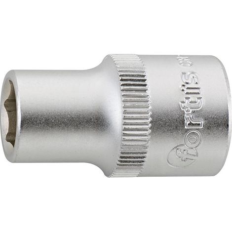Steckschl.-Einsatz 1/2" 11mm 6kt. FORTIS (1/4)