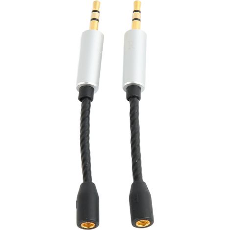 Hochwertiges MMCX-Buchse-auf-2,5-mm-Klinkenstecker-Adapterkabel, Plug-and-Play für Audio-Kopfhörer (1/5)