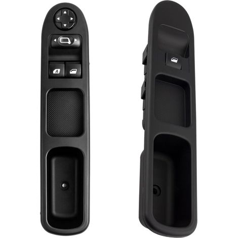Commande Leve Vitre 207 Passager + Côté Conducteur pour Peugeot 207 Citroen C3 Côté Passager 6490.HQ+6554.QC