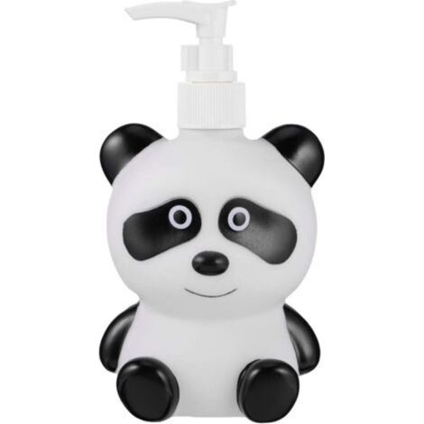 300 ML Cute Panda Soap Dispenser Bottles Empty Refillable Pump Bottles for Kids Liquid Soap Shampoo Lotions Hand Dispensers Kitchen Bath (1/5)