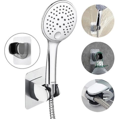 Verstellbare Duschkopfhalterung ohne Bohren – Badezimmeraccessoires (1/5)