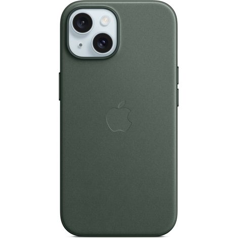 iPhone 15 FineWoven Case with MagSafe - Evergreen (1/5)