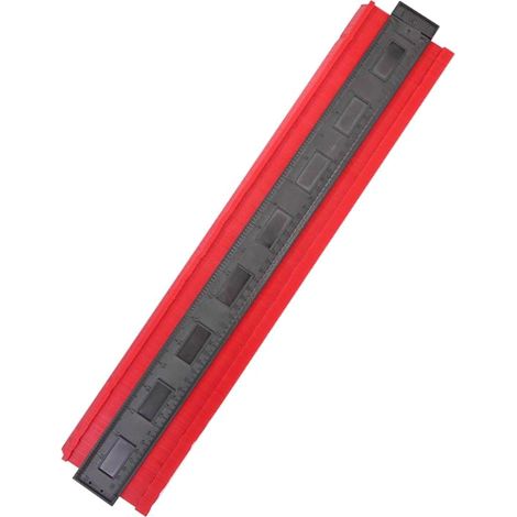 Gabarit de profil, règle de traçage, gabarit de découpe, instruments de mesure pour la construction, le travail du bois et le carrelage
