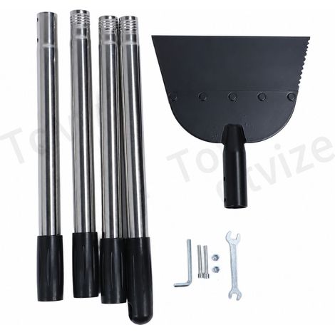 Pelle à Neige Toivize Modèle Ajustable Acier Trempé Lame Plate 171cm pour Allées et Driveways (1/5)