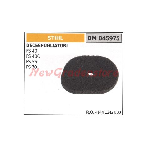 Filtro aria STIHL per decespugliatore FS 40 40C 56 70 045975