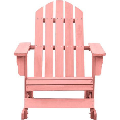 Maison Exclusive - Sedia a Dondolo Giardino Adirondack in Legno di Abete Rosa (1/5)
