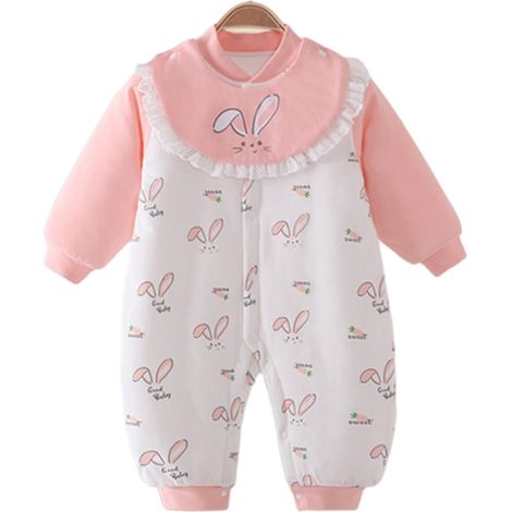 1 gigoteuse de transition, coton 100 %, manches longues, sans capuche, pour nouveau-né jusqu'à 80 cm (1/5)