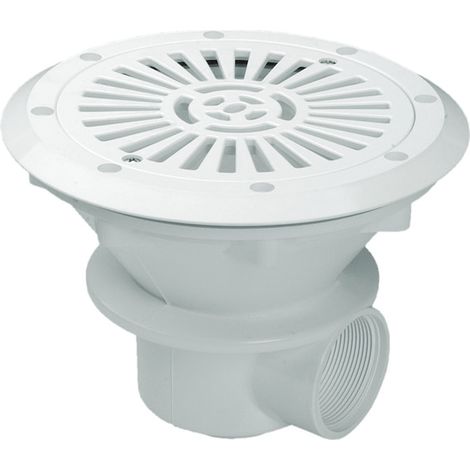 Bonde de fond pour piscines avec liner (1/2)
