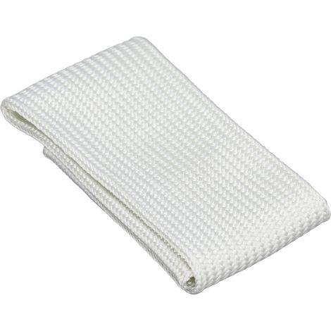 Protection thermique pour doigt de soudage TIG en fibre de verre, isolation thermique, protection du bout des doigts, 320 x 55 mm, taille XL, blanc (1/5)