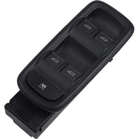 1 couleur : Noir Matériau : ABS Interrupteur de lève-vitre électrique côté conducteur (avant gauche) (1/5)