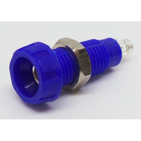 Fiche banane RS PRO Bleu Femelle 10A 50V