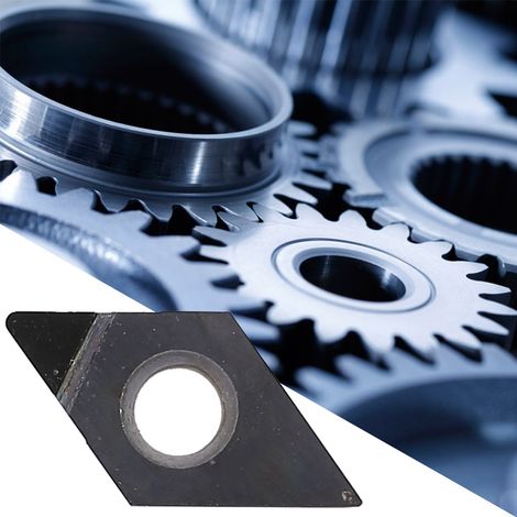 Plaquette de coupe diamantée PCD DCGT070204 pour tour CNC (1/5)