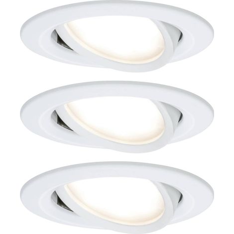 Spot encastrable jeu de 3 LED LED 18 W blanc Y645683 (1/5)