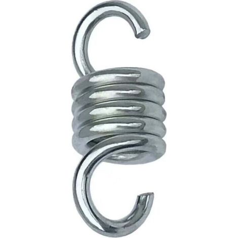 Accessori per sedie sospese, molla per amaca - acciaio zincato temprato - per sedie sospese e altalene da veranda - capacità di carico 270 kg (1/3)