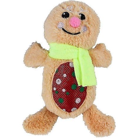 Jouet sonore à mâcher pour le nettoyage des dents de votre chien - Cadeau de Noël-Light Yellow-Smile (1/5)