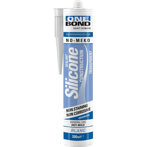 Bau-Silikon weiß 300 ml (1St.) - OneBond 63642597423