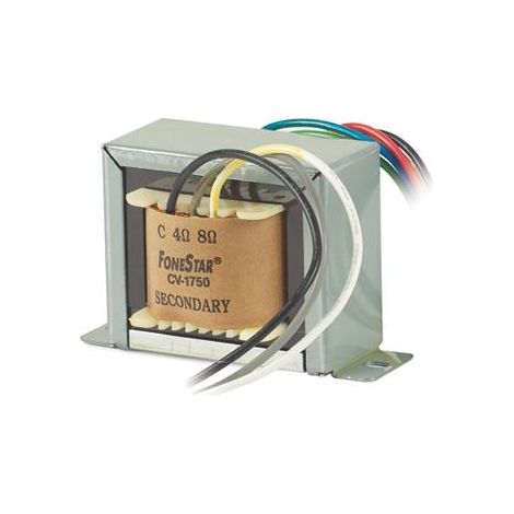 Trasformatore di linea, potenza 100V 50W Fonestar CV-1750, bassa impedenza per altoparlanti 4 - 8 Ω