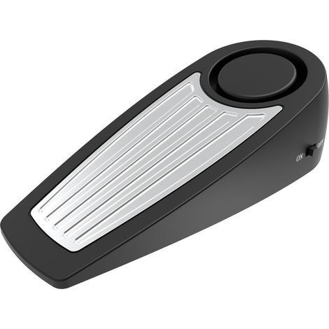 Alarme Antivol Porte - Capteur De Vibrations Sans Fil - 125 dB - Pour Sécurité Maison Hôtel Bureau - 1 Pièce (1/5)