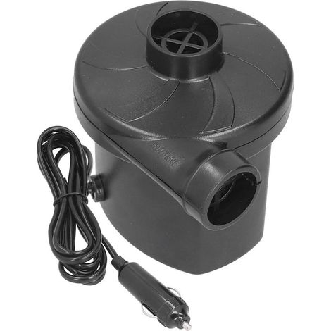 Pompe air électrique 12V – ABS – 3 buses – portable puissant – bateau / jouet gonflable (1/5)