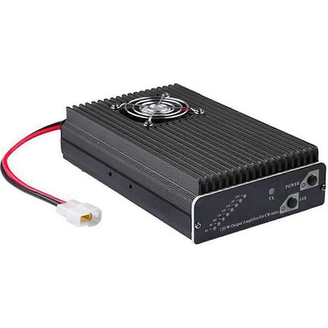 Amplificateur radio CB CB-27 PA150W, amplificateur de puissance radio CB noir (1/5)