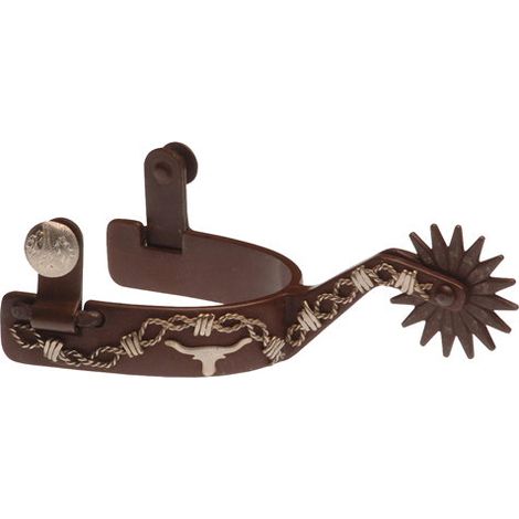 Speroni western in ferro brunito modello Chain Horn