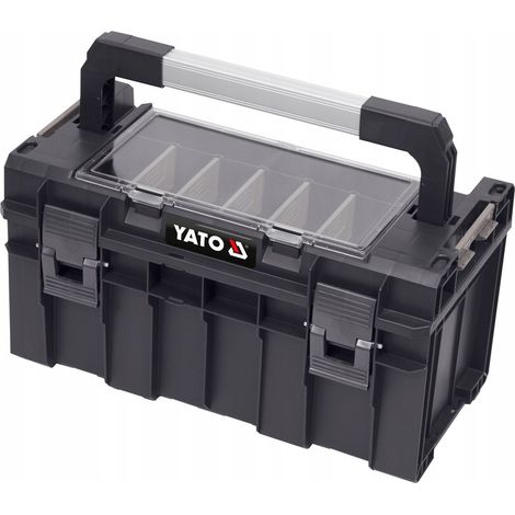 CASSETTA DEGLI ATTREZZI YATO 45X26X24 SISTEMA CON POSSIBILITÀ DI COMBINAZIONE