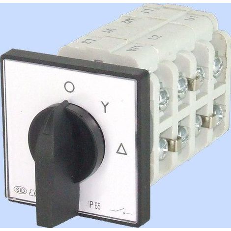 elektromet Modelo estrella-triángulo Interruptor eléctrico IP65