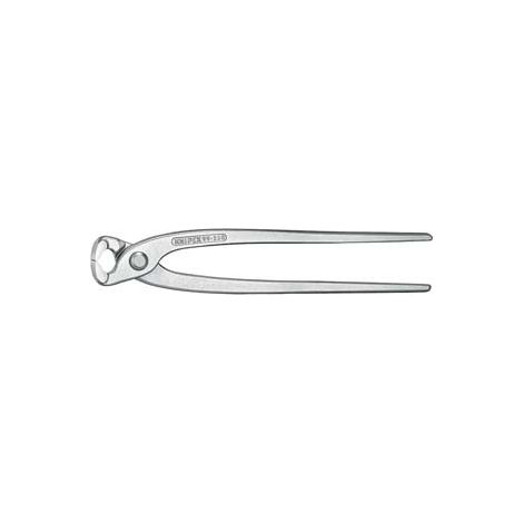 TENAGLIE PER FERRAIOLI E CEMENTISTI ZINCATA LUCIDA DIN ISO 9242- - mm.250 - 6 pezzi KNIPEX