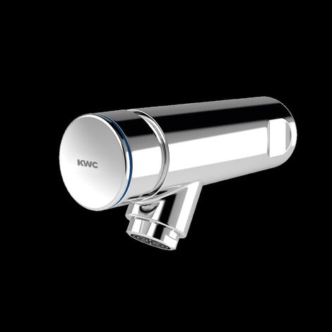 Robinet mural KWC, F3, hydraulique, sans mélange, 3L, système antiblocage (1/2)