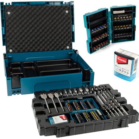 Makita B-43044 66 Piece Drill Screwdriver Accessory Set in Makpac Tool Case Box (1/10)