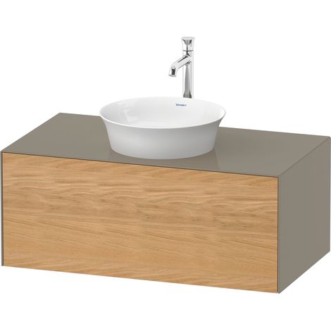 Duravit White Tulip, meuble sous-lavabo mural, largeur 1000 x