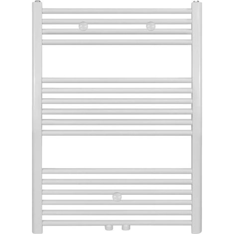 Badheizkörper - Mittelanschluss Weiß - 1000 x 600 (HxB)-496W (1/2)
