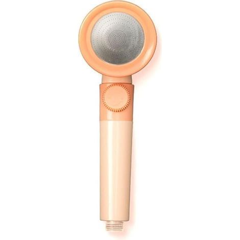 Mehrstrahl-Duschkopf fürs Badezimmer – Verstellbar, orange – Mehrere Düsen – ABS-Duschspray – Wassersparend (1/5)