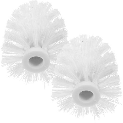 Brush Heads 2 White Plastic Pieces 9X8X8 CM Compatible (1/5)