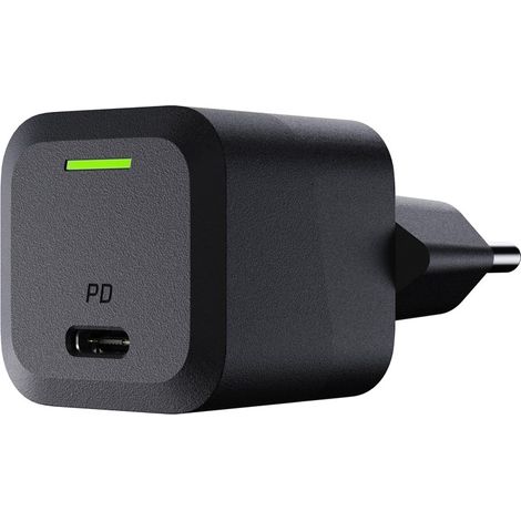 USB Charger Green Cell PowerGaN 33 W PD 3.0 QC 3.0 1x USB-C black (1/5)