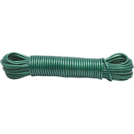 Corda in PVC verde 3 mm x 15 m Breckner Germany (1/3)