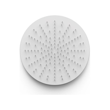Pommeau de douche encastré au plafond Blanc mat - TRES 13495001BM