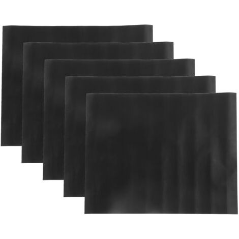 5 pièces épaissi antiadhésif Barbecue gril tapis BBQ gril tapis Portable extérieur pique-nique outil de cuisson (1/5)