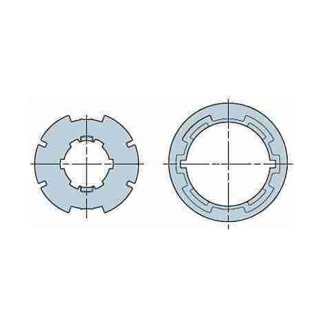 Nice 515.16500 - Rad und Kranz für Ogive 65x2,5 Benthin