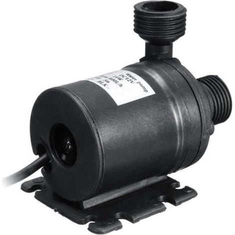 Pompe Submersible - DC 12 V - Débit 800 L/h - Hauteur Manométrique 5 M - Câble 50 cm - ABS - Pompe À Courant Continu (1/4)