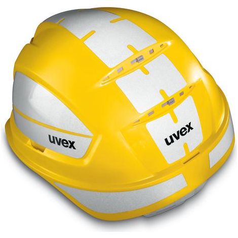 Schutzhelm uvex pheos B-S-WR 9772137 gelb mit Lüftungen (1/2)