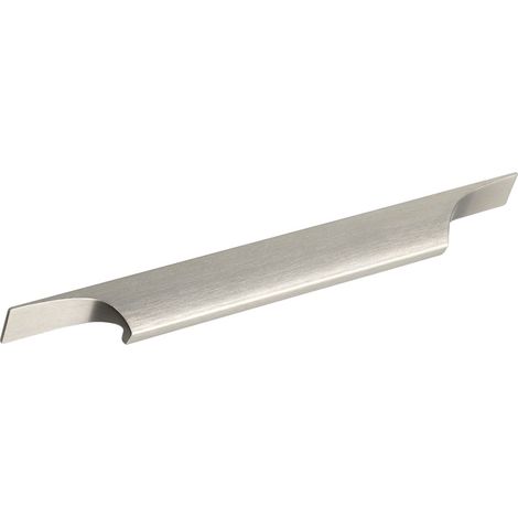 Furnipart Griffleiste Primo LA 2x 152,7mm - Möbelgriff zum Schrauben - Griff Breite 1189mm, Aluminium Edelstahl-Effekt (1/5)
