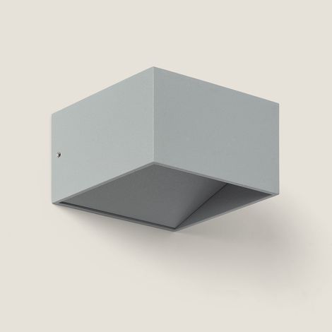 Applique LED Lico 6W Doppia Luce Grigio Chiaro 3000K Bianco Caldo
