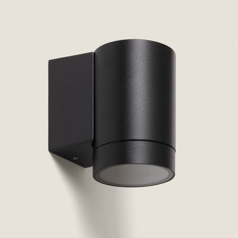 Aplique de Pared Exterior Aluminio Oakham Negro (1/5)