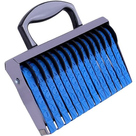 Numéro de 0 à 9, réglable, en plastique, pour bureau, date à roulettes, affaires (1/5)