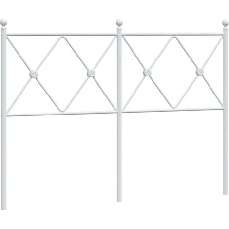 Tête de lit,Panneau décoratif métal blanc 120 cm CFW7535195 (1/5)