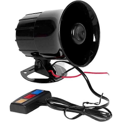 Compatible avec les avertisseurs sonores de voitures et de motos, 12 V, avertisseur sonore à trois tons H4V0 (1/5)