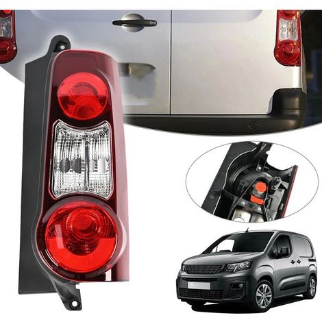 Zoternen – Feu arrière droit remplacement 9677205480 – Feu stop, clignotant, feu de recul – Boîtier ABS de qualité supérieure – Compatible Citroen Berlingo Mk2 (1/5)