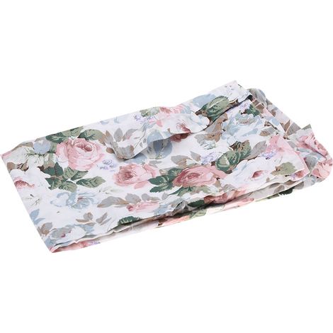 Couverture d'allaitement en coton doux et respirant, châle fleuri pour bébé. (1/5)